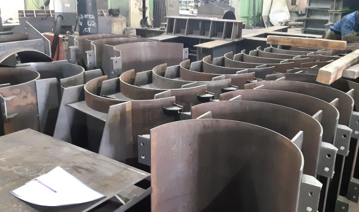 Производство опор трубопроводов